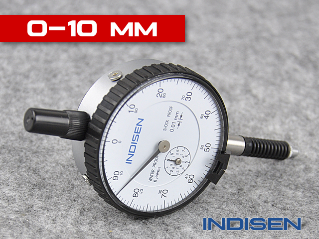 Schockproof and waterproof dial indicator INDISEN, type 5412