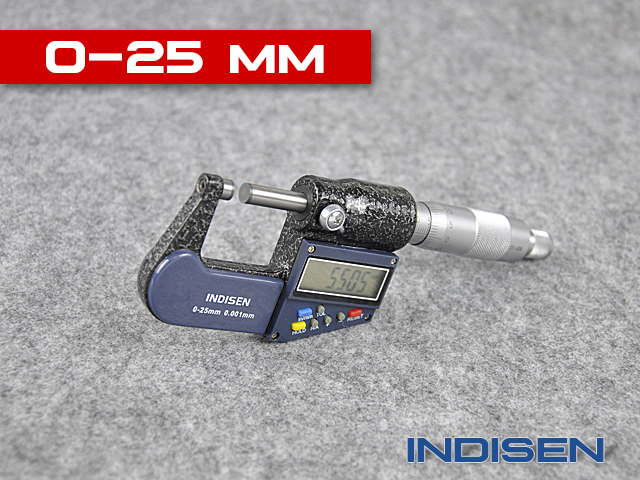 Mikrometr elektroniczny zewnętrzny INDISEN, typ 2311