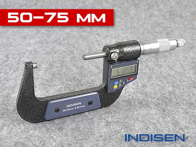 Mikrometr elektroniczny zewnętrzny INDISEN, typ 2311